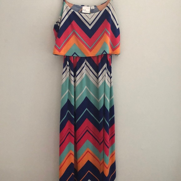 Multicolor Maxi Dress - Picture 3 of 4